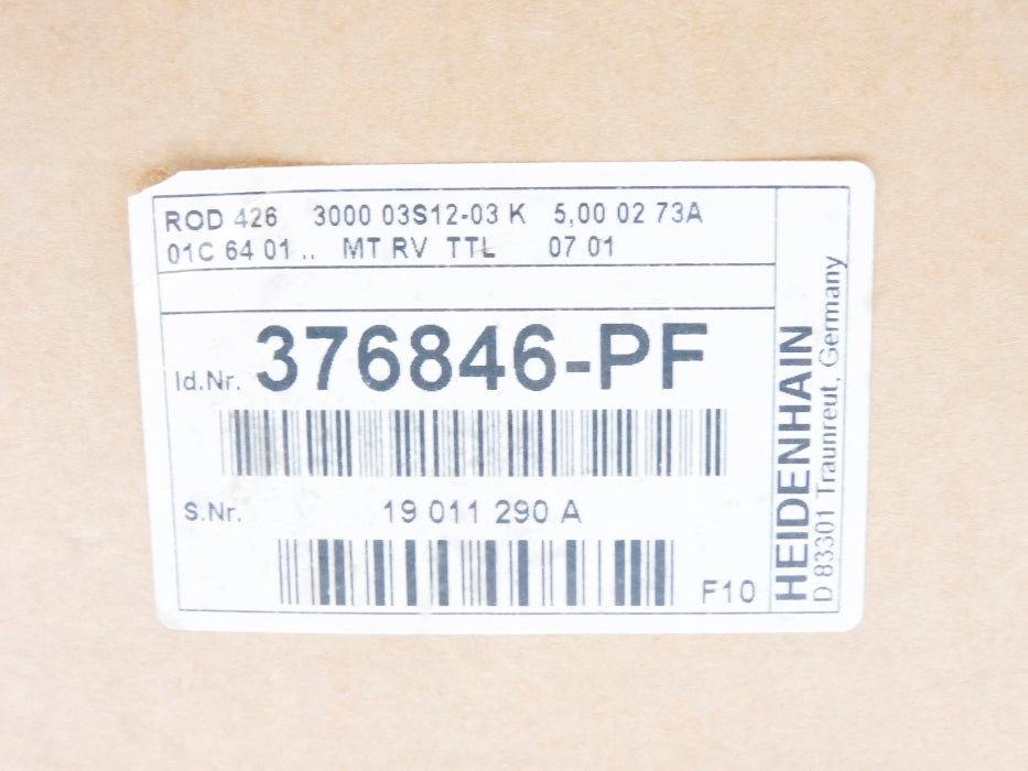 HEIDENHAIN ROD426300003S12-03 376846-PF NSFS