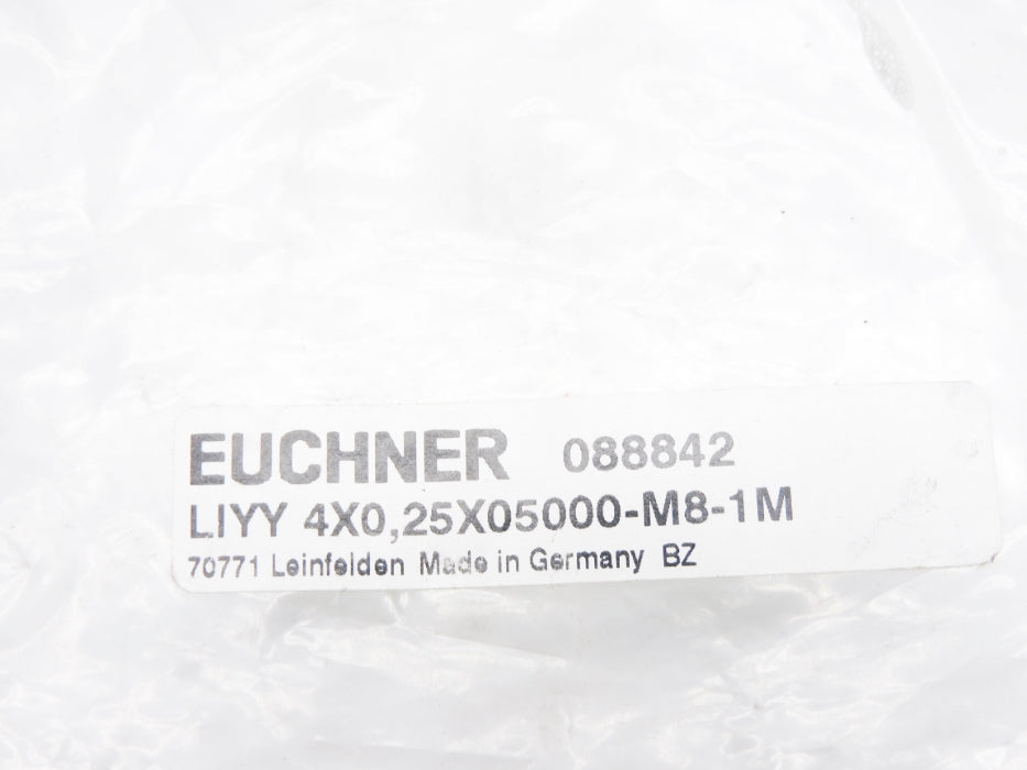 EUCHNER LIYY4X0,25X05000-M8-1M NSMP