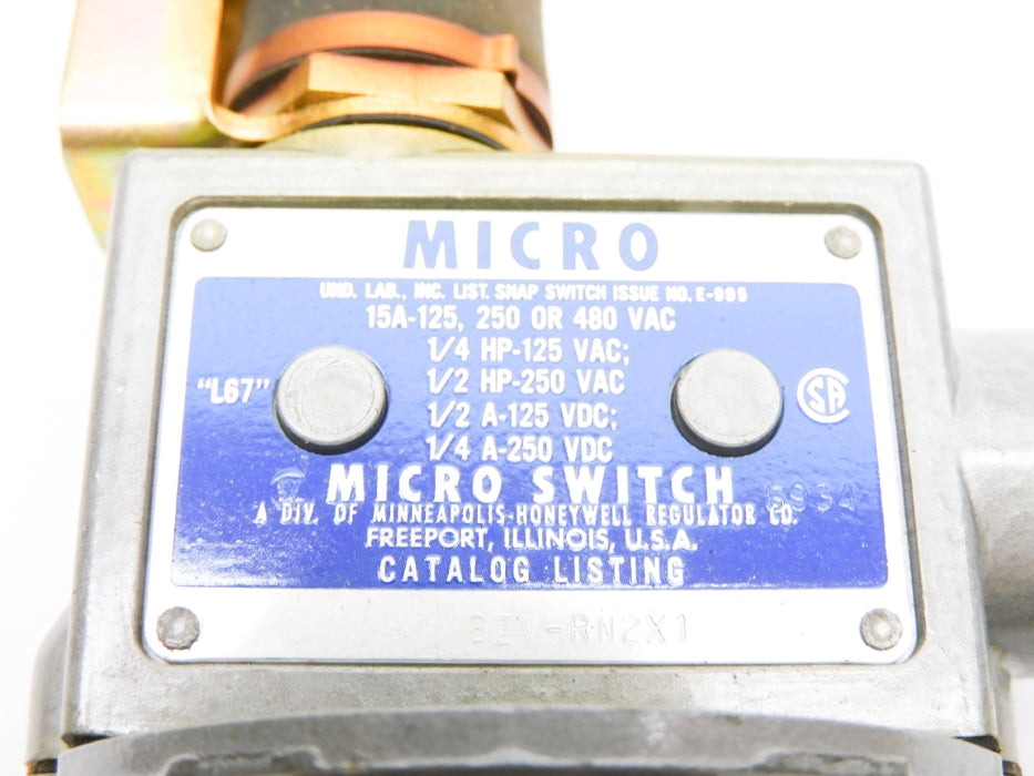 MICRO SWITCH BZV-RN2X1 (GREY) NSMP