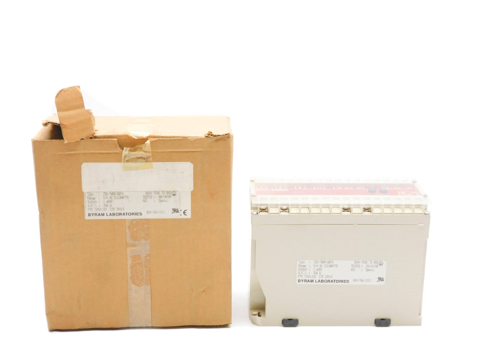 BYRAM LABORATORIES 256-TWMU-QQFA (AS PICTURED) NSMP