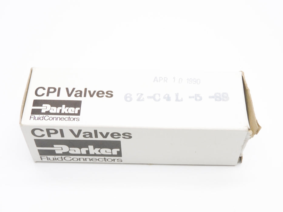 PARKER 6Z-C4L-5-SS 5-5000PSI NSMP