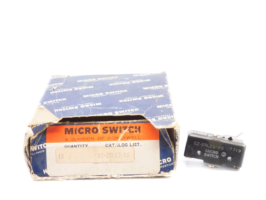 MICRO SWITCH BZ-2RLE3-A6 (PKG OF 10) NSMP