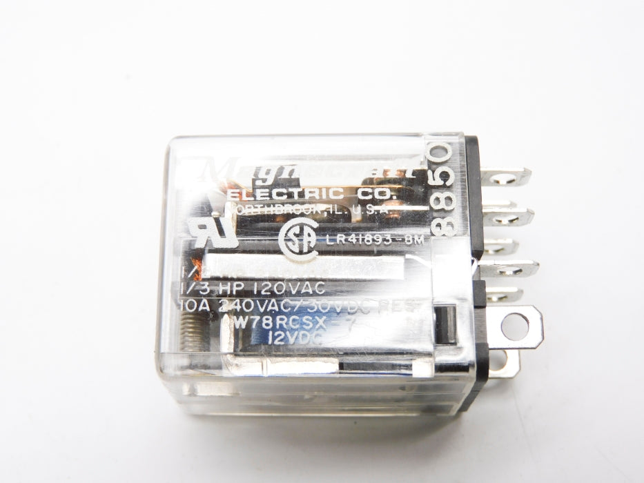 MAGNECRAFT W78RCSX-7 12VDC 10A NSMP