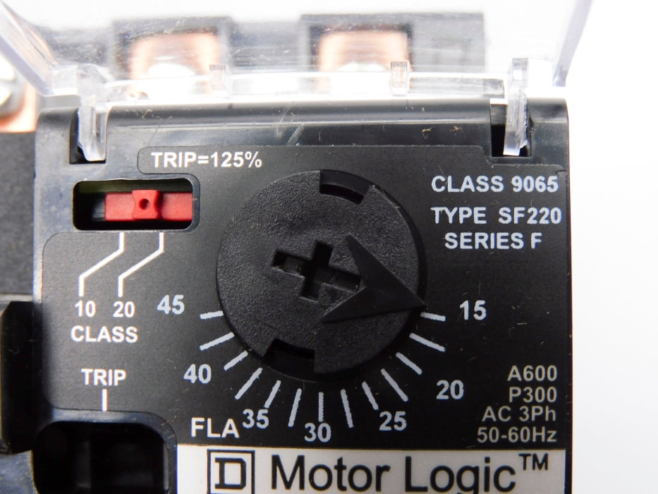 SQUARE D 9065SF220 SER. F 15-45A NSNP