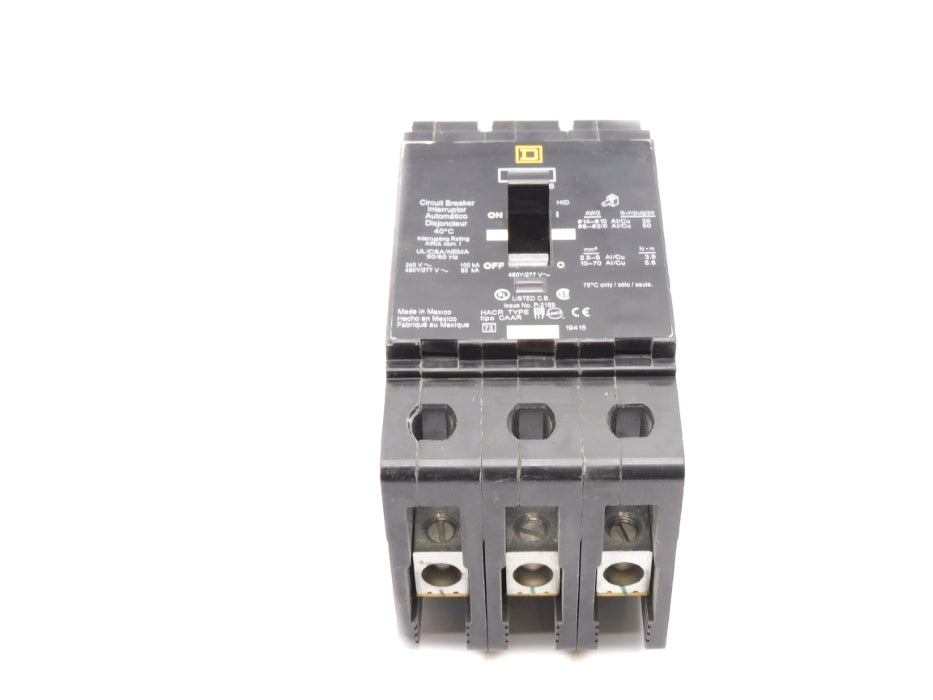 SQUARE D EJB34045 45A 480/277V NSNP