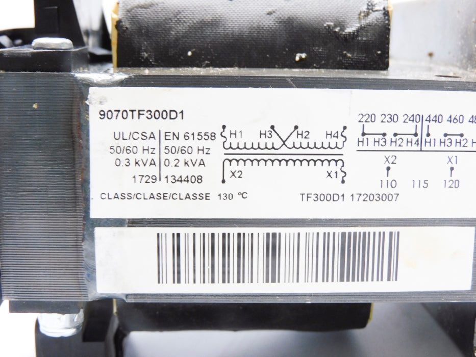 SQUARE D 9070TF300D1 0.3/0.2KVA NSNP