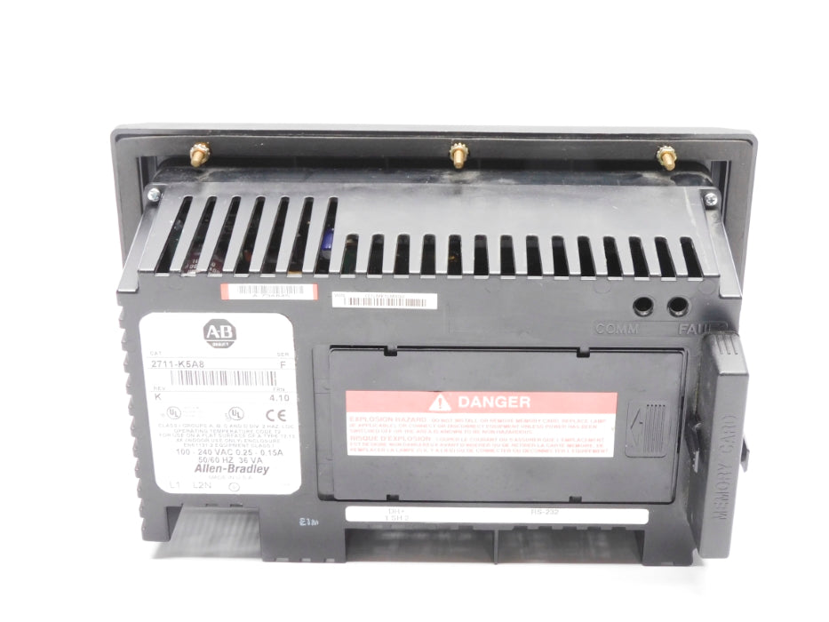 ALLEN BRADLEY 2711-K5A8 SER. F F/W 4.10 REMAN