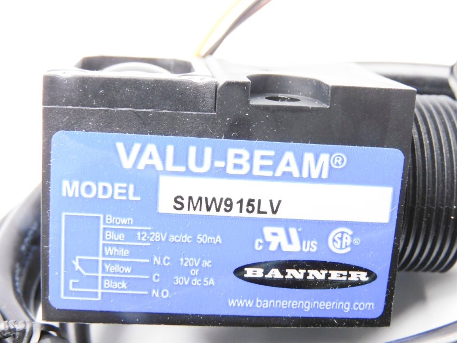 BANNER ENGINEERING SMW915LV 26170 12-28VAC/DC NSMP