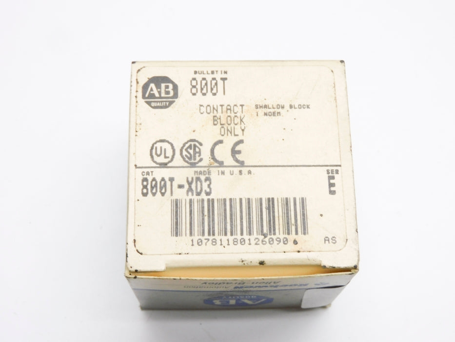 INDUSTRIAL SPARE PART 800T-XD3 SER. E (GY/BL) NSMP