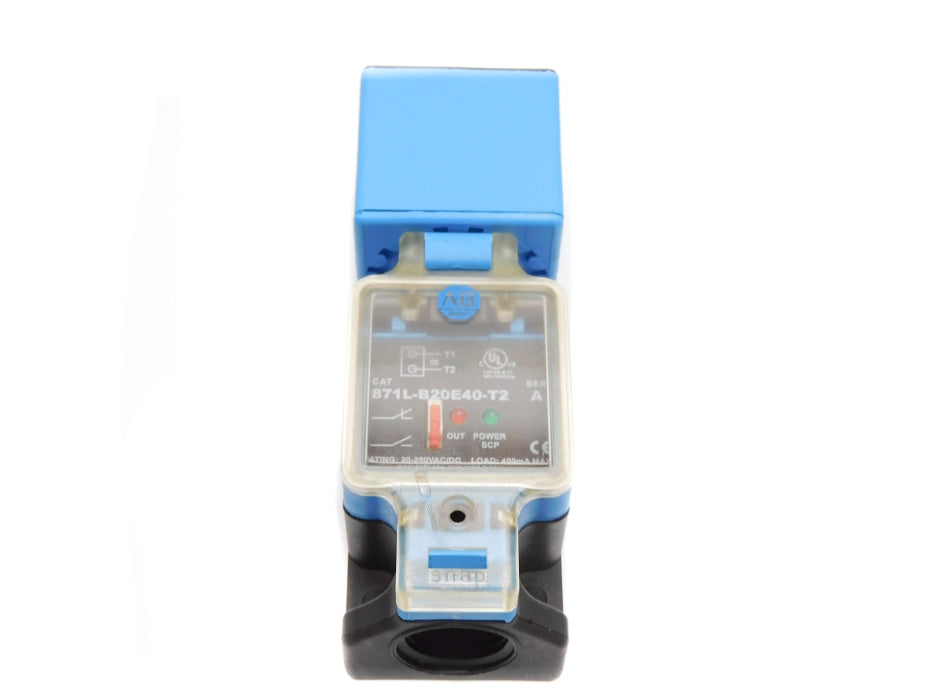 ALLEN BRADLEY 871L-B20E40-T2 SER. A 20-250VAC/DC NSNP