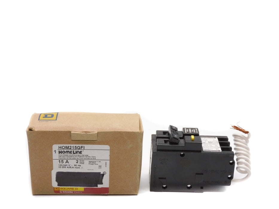 SQUARE D HOM215GFI 15A 120/240V NSMP