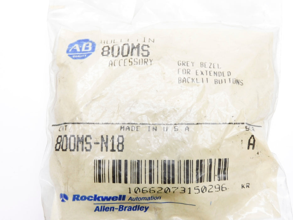 INDUSTRIAL SPARE PART 800MS-N18 SER. A (WH/BL) NSMP
