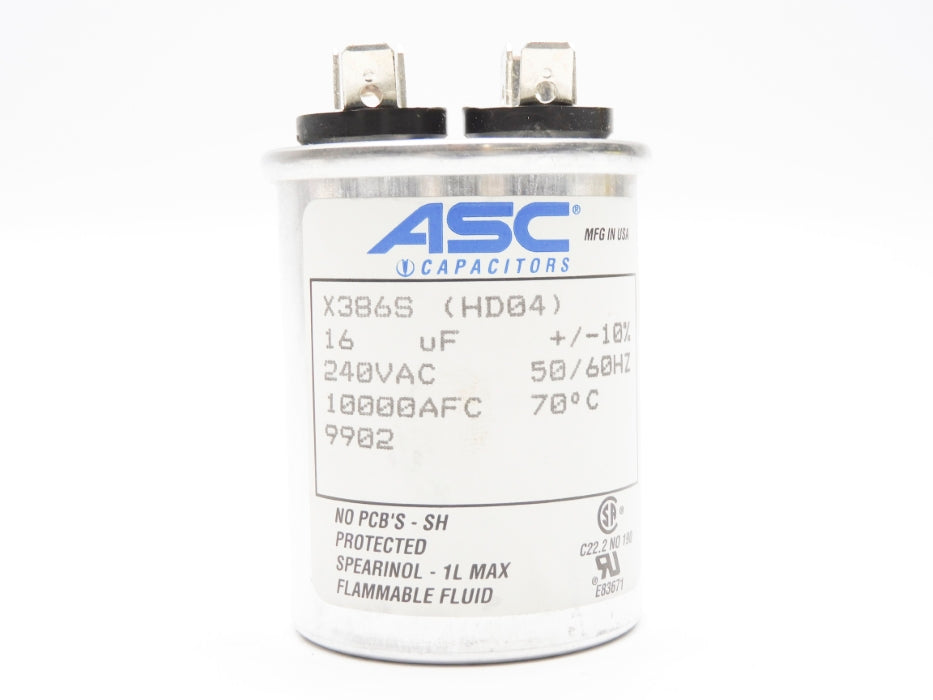 ASC X386S (HD04) 16uF NSMP