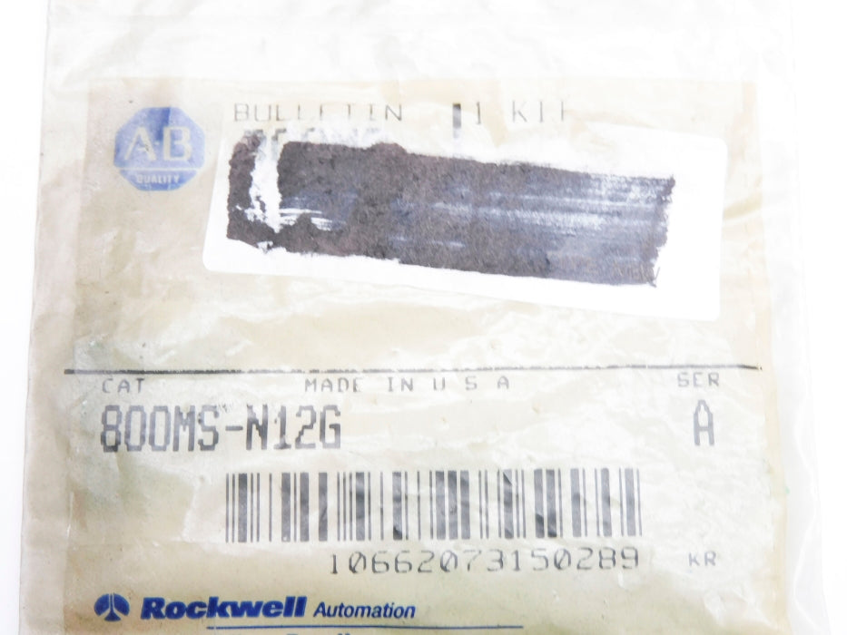 INDUSTRIAL SPARE PART 800MS-N12G SER. A (WH/BL) NSMP