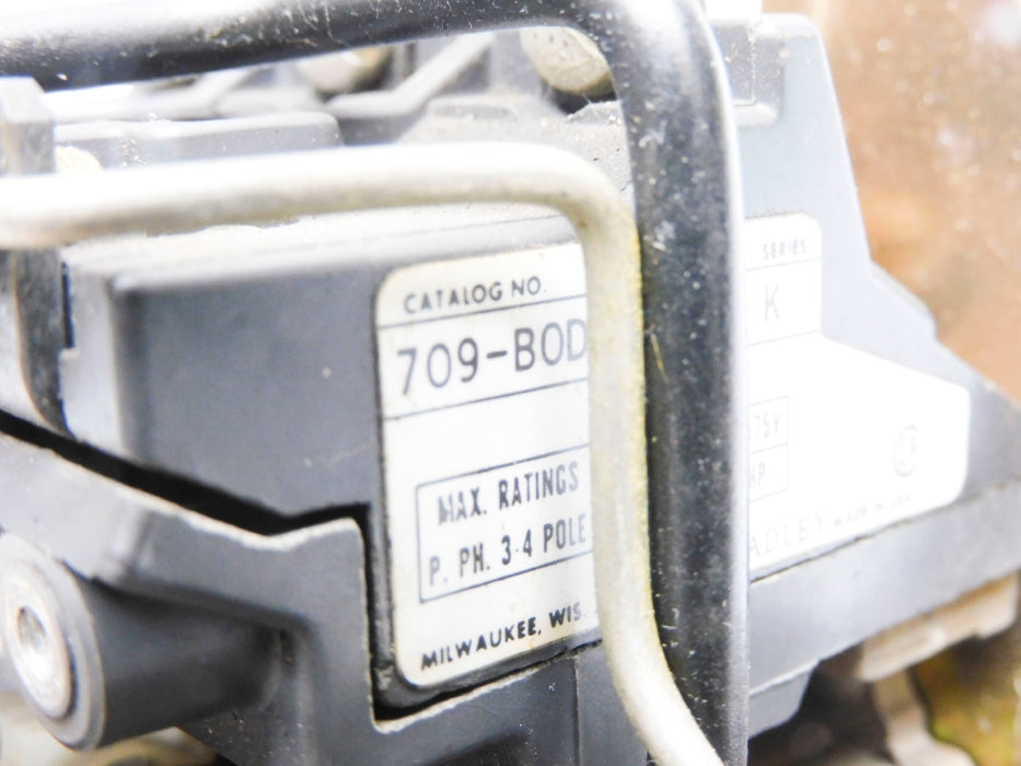 ALLEN BRADLEY 709-BOD103 SER. K 110/115-120V UNMP