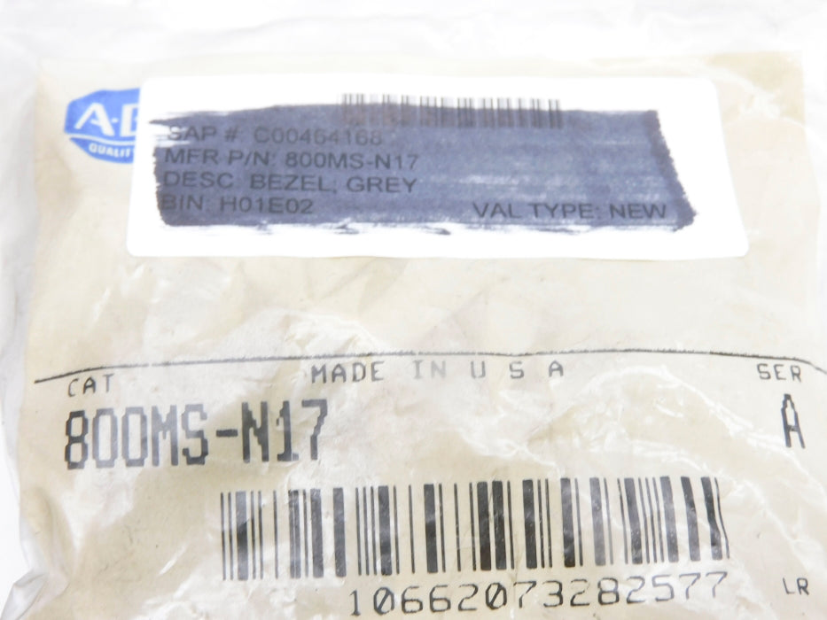 INDUSTRIAL SPARE PART 800MS-N17 SER. A (WH/BL) NSMP