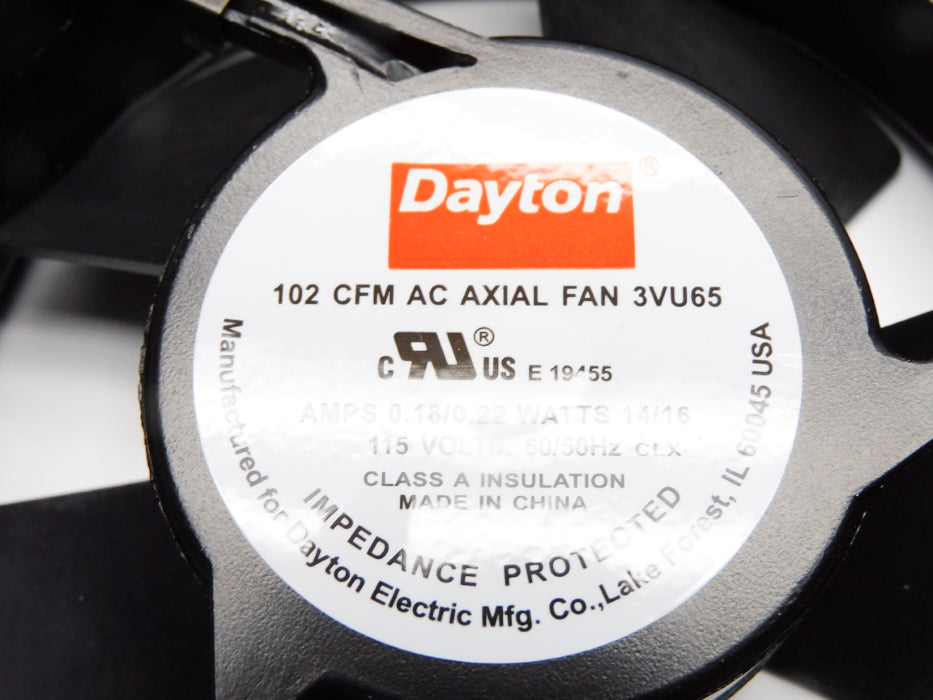DAYTON 3VU65 115V 0.18/0.22A NSMP