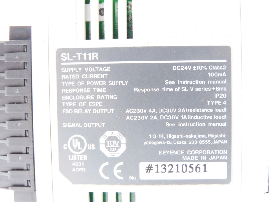 KEYENCE SL-T11R UNMP
