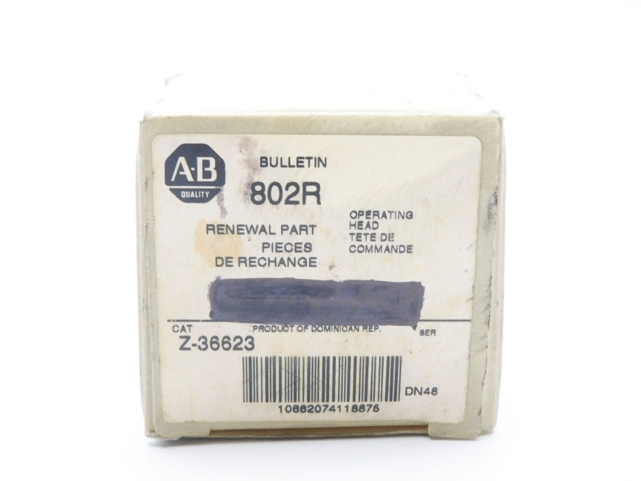 INDUSTRIAL SPARE PART Z-36623 (WH) NSMP