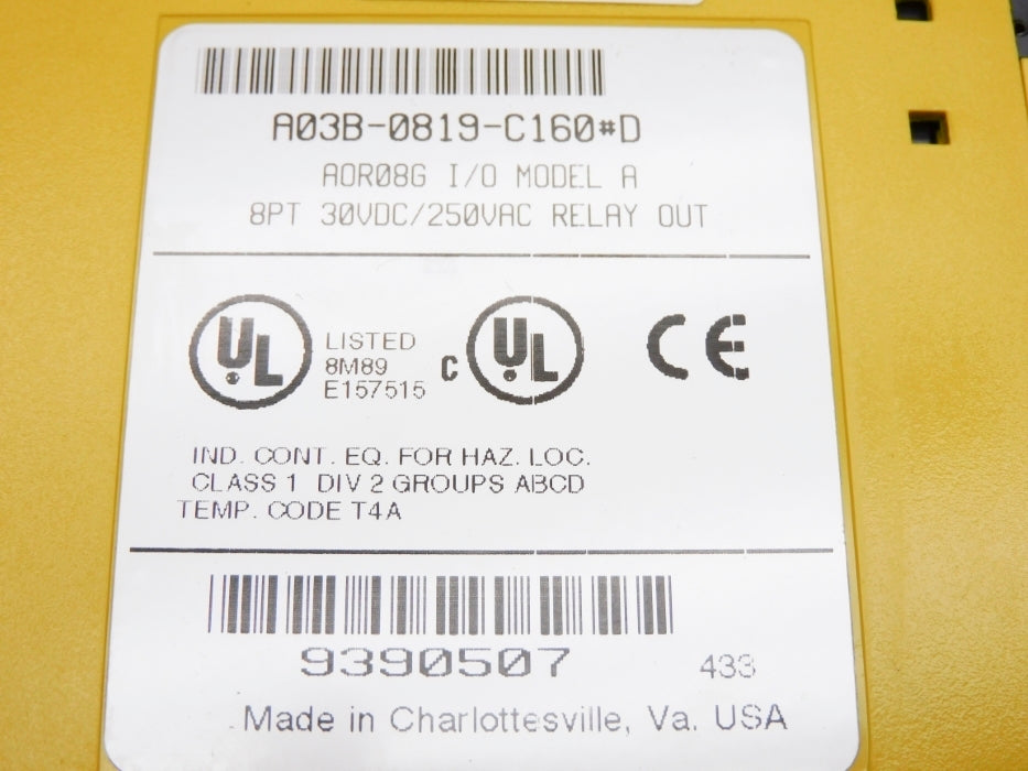 FANUC A03B-0819-C160#D (AS PICTURED) NSMP