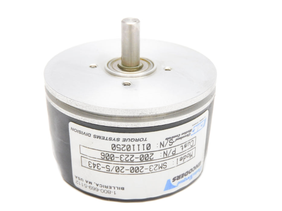 DATA TORQUE SM23-200-20/5-343 200-223-006 NSNP