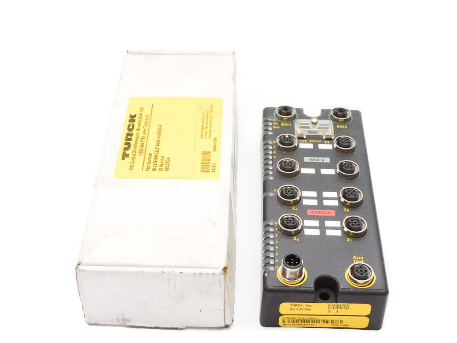 TURCK BLCEN-8M12LT-4AO-V-8XSG-P 6811514 NSMP