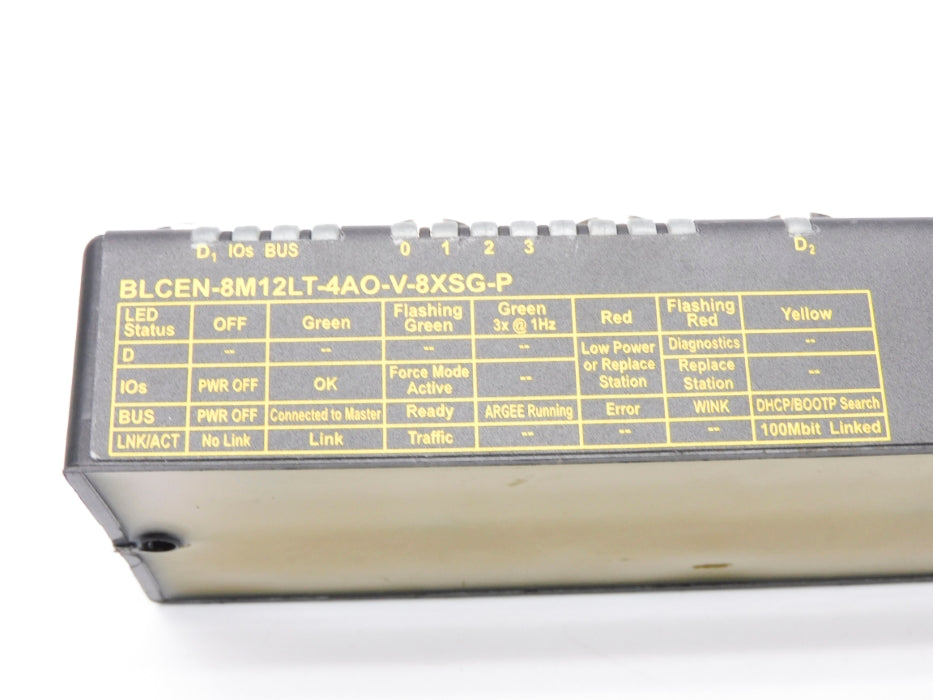 TURCK BLCEN-8M12LT-4AO-V-8XSG-P 6811514 NSMP