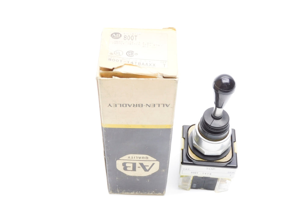 ALLEN BRADLEY 800T-T4T8AAXX SER. T (BK/YL) NSMP