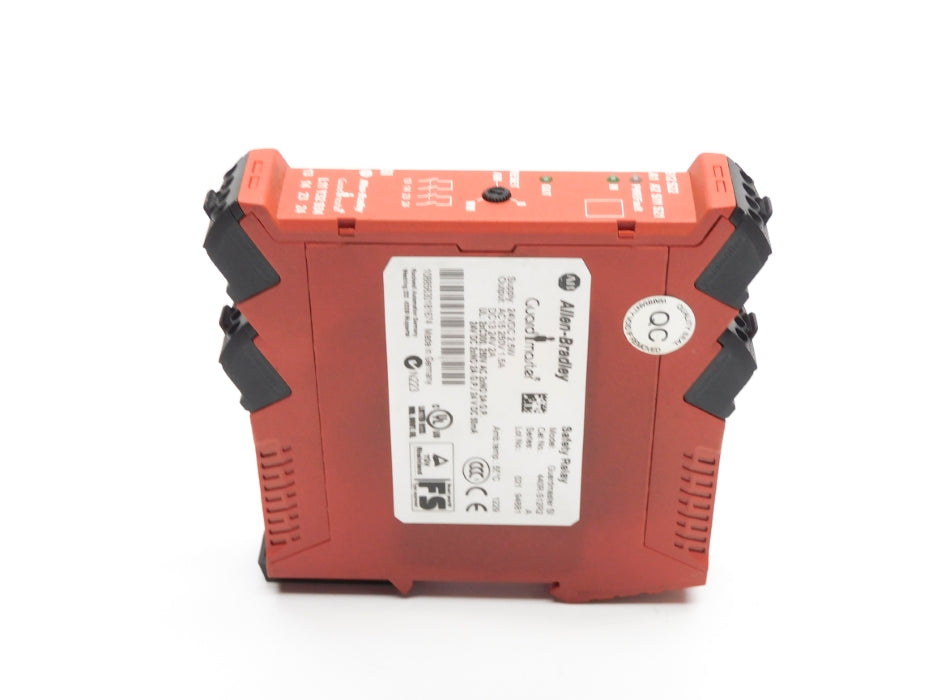 ALLEN BRADLEY 440R-S12R2 SER. A 24VDC (WH) (AS PICTURED) NSMP