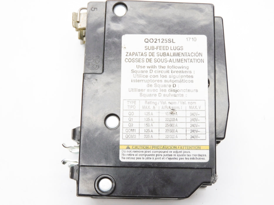 SQUARE D QO2125SL (AS PICTURED) UNMP
