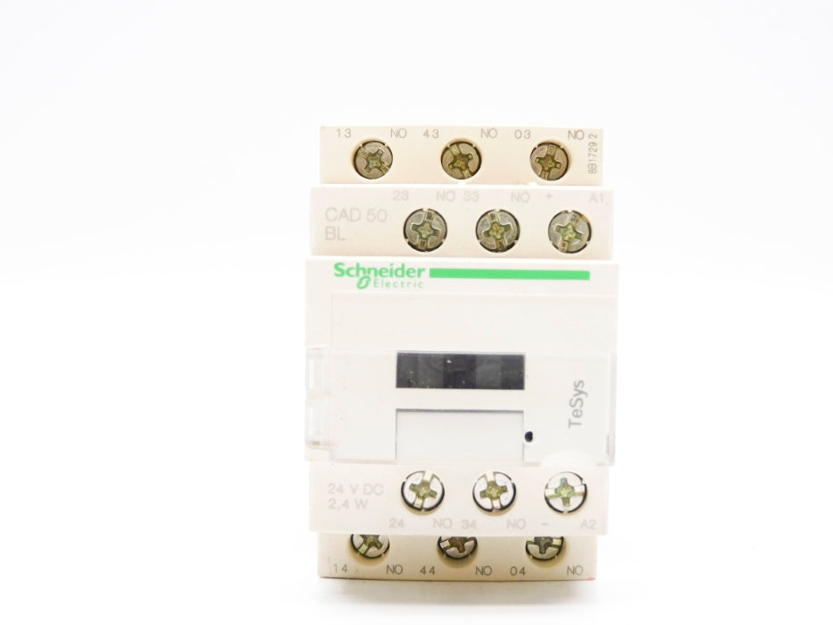 SCHNEIDER ELECTRIC CAD50BL 24VDC (AS PICTURED) NSNP