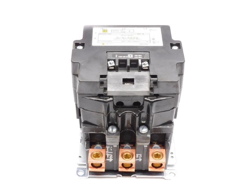 SQUARE D 8502SFO2V02S SER. A 120/110V NUPI