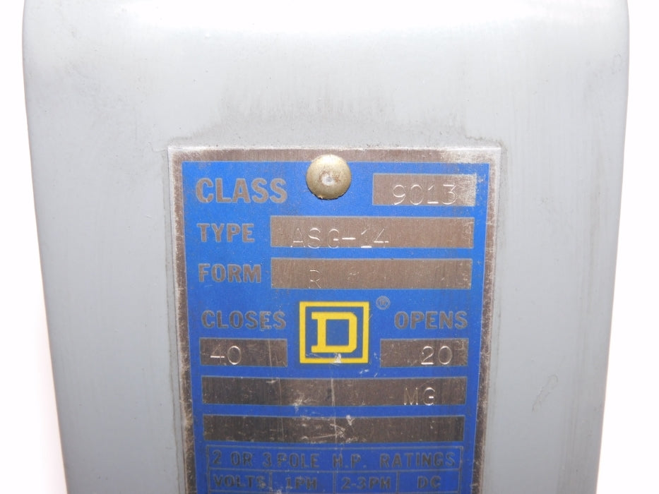 SQUARE D 9013ASG14 NUPI