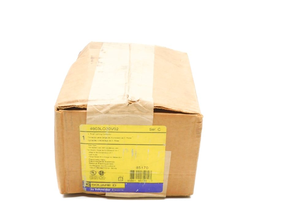 SQUARE D 8903LO30V02 SER. C 120/110V NSFS