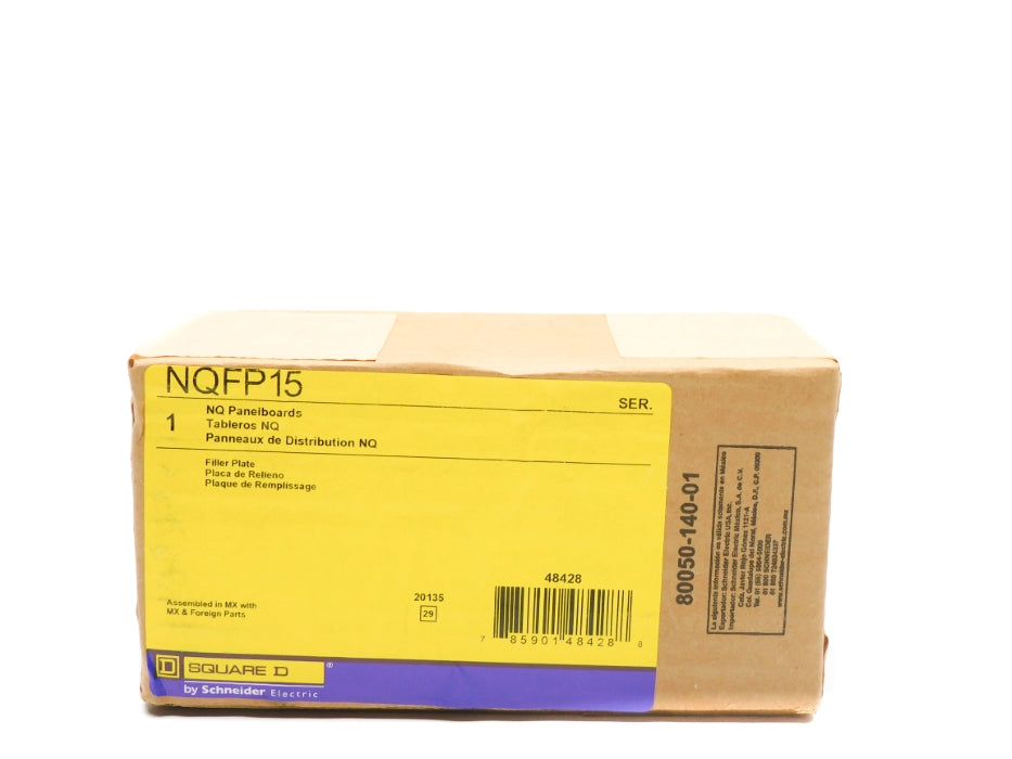 SQUARE D NQFP15 (PKG OF 15) NSFS