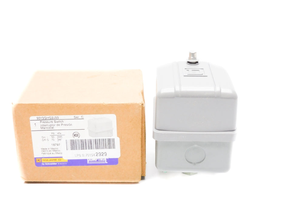 SQUARE D 9013GHG2J33 SER. C 50/70PSI NSMP