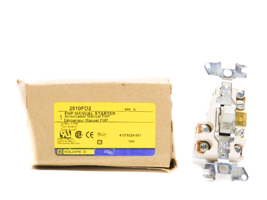SQUARE D 2510FO2 SER. A (IVORY) NSMP