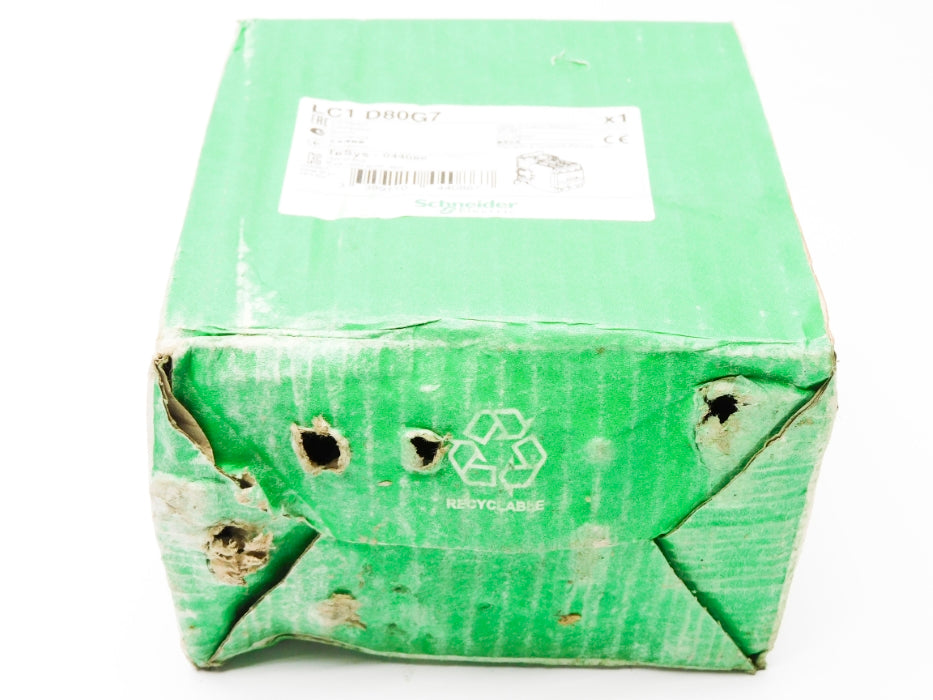 SCHNEIDER ELECTRIC LC1D80G7 120V (AS PICTURED) NSMP
