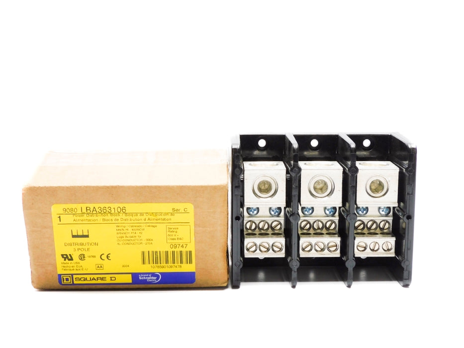 SQUARE D 9080LBA363106 SER. C NSMP
