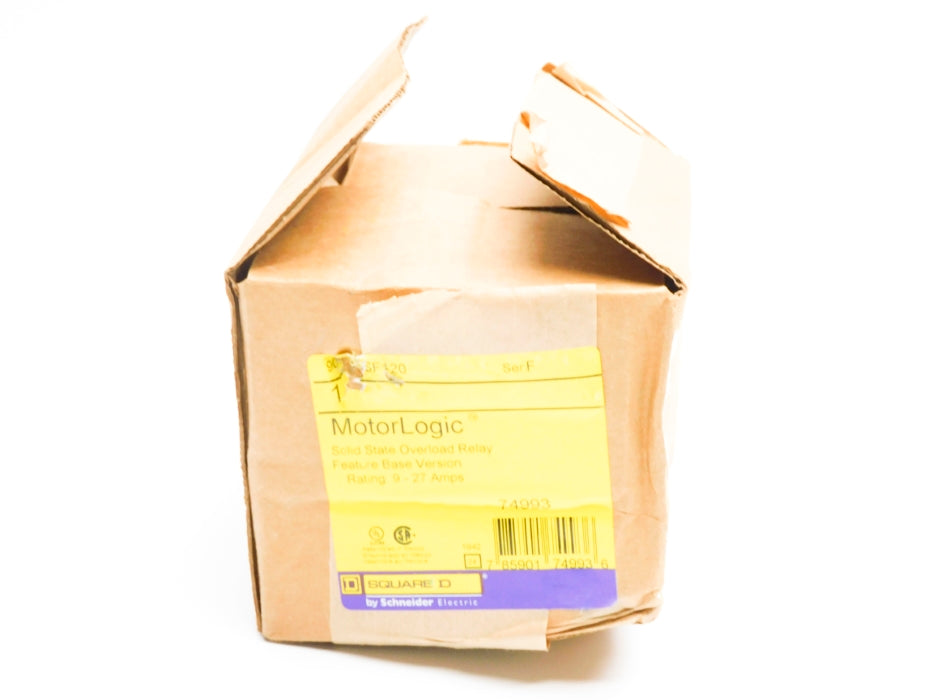 SQUARE D 9065SF120 SER. F 9-27A NSMP