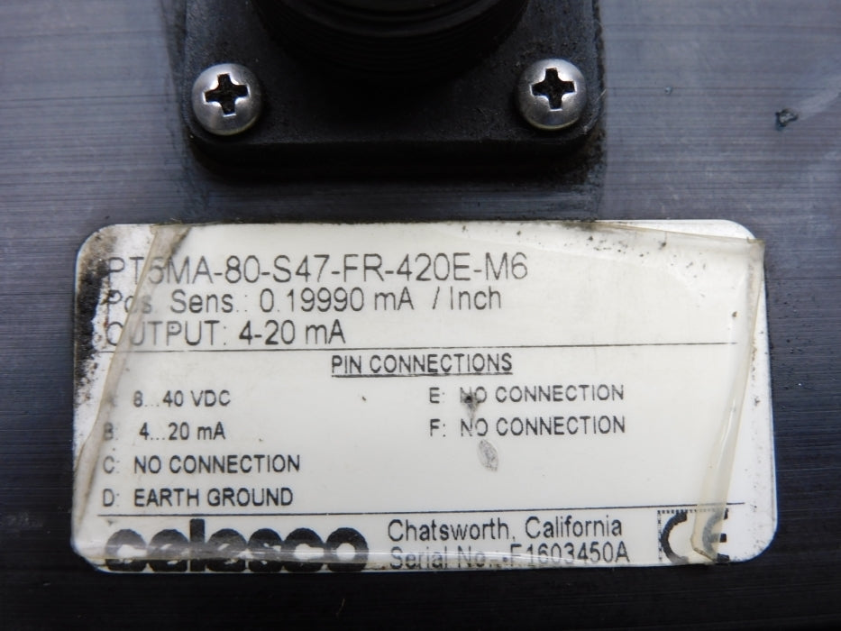 CELESCO PT5MA-80-S47-FR-420E-M6 REMAN