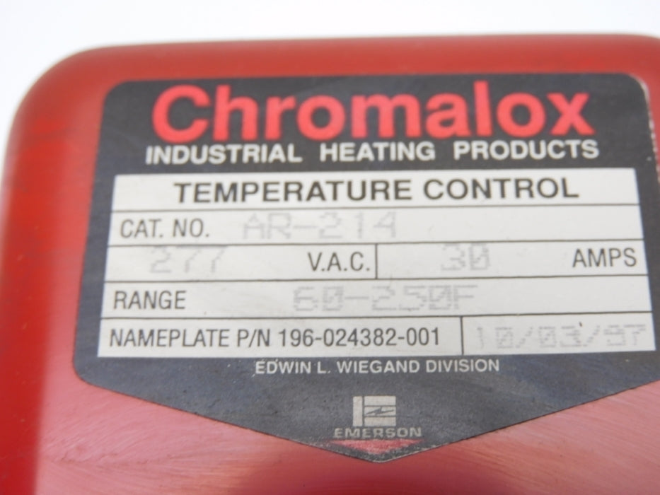 CHROMALOX AR-214 263038 60-250'F NSMP