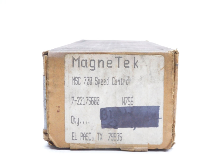 MAGNETEK MSC700 W756 NSMP