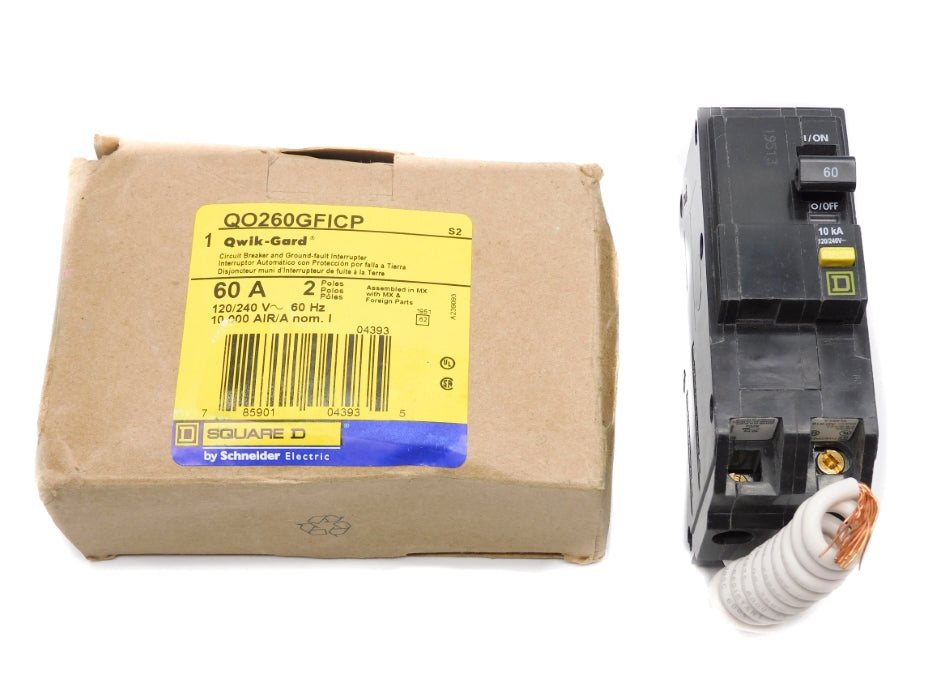 SQUARE D QO260GFICP 60A 120/240V NSMP