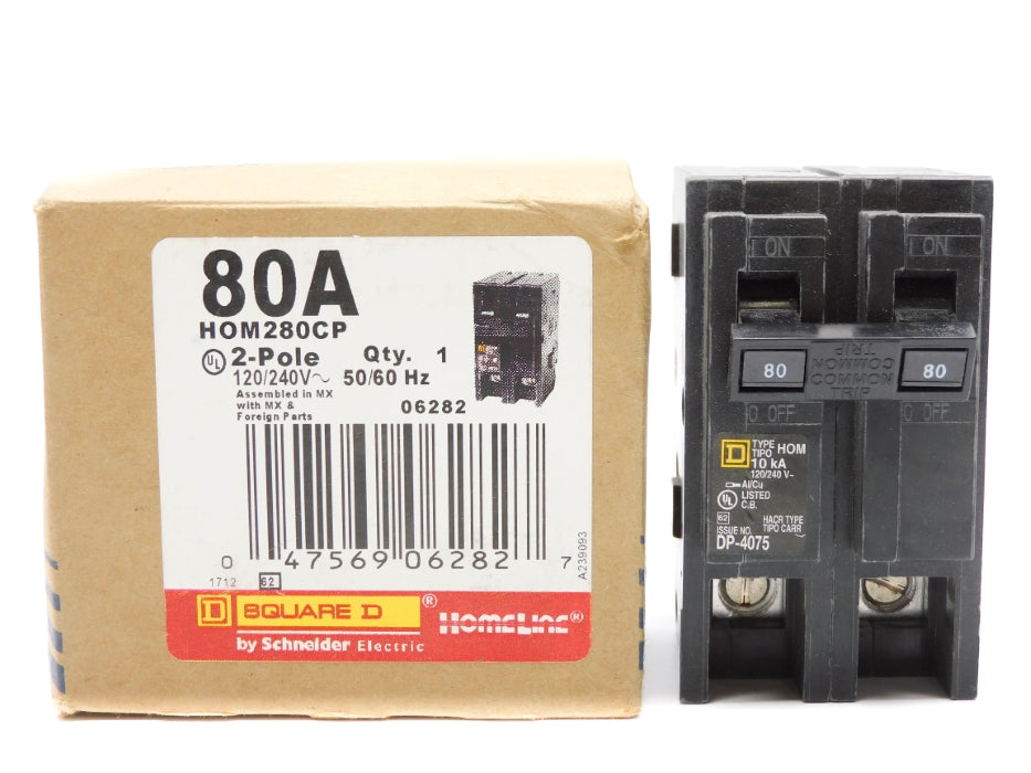 SQUARE D HOM280CP 80A 120/240V NSMP