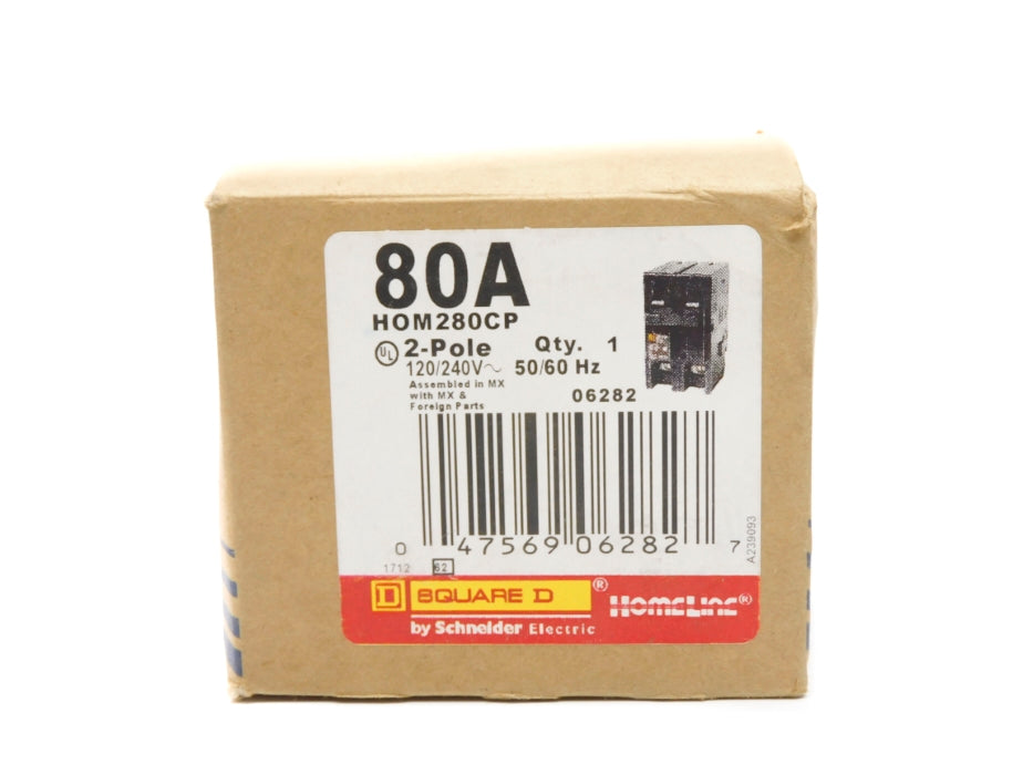 SQUARE D HOM280CP 80A 120/240V NSMP