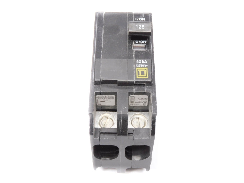 SQUARE D QOH2125 120/240V 125A NSMP