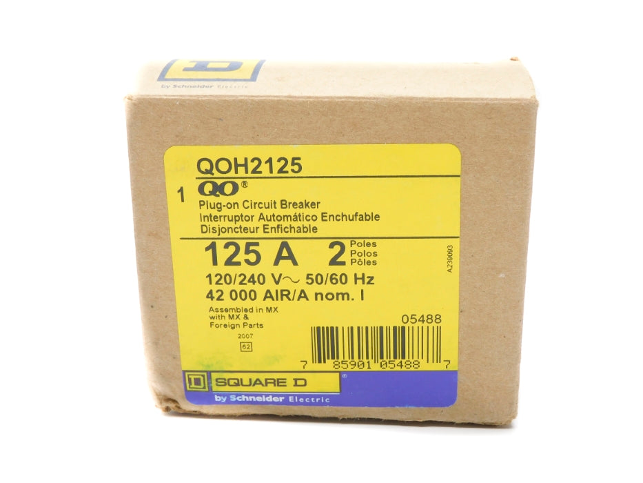 SQUARE D QOH2125 120/240V 125A NSMP