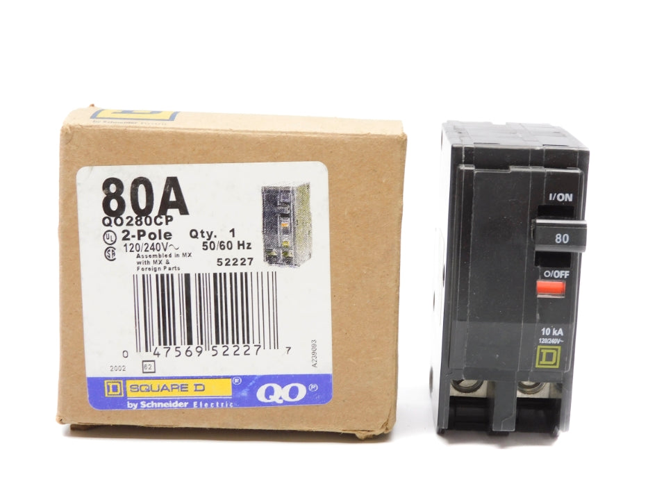 SQUARE D QO280CP 80A 120/240V NSMP