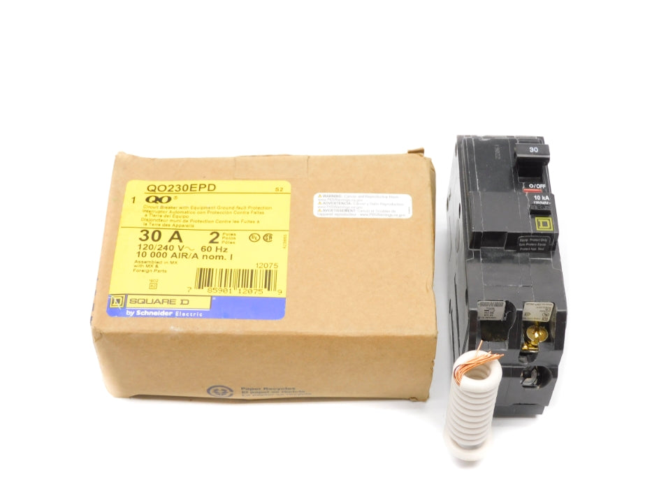 SQUARE D QO230EPD 120/240V 30A NSMP